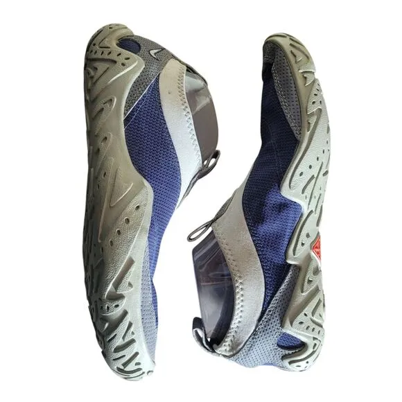 Nike ACG Vintage Aqua Socks Men's Size 9 Blue Gray Water Shoes Beach Hiking