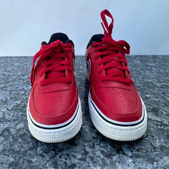 Nike AF1 Air Force 1 LV8 ‘07 Sport ‘Bulls’ Shoes Size 5Y  AR0734-800.