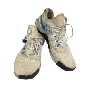 Nike ah8141 Free TR V8 Men's Size 14 White Blue Fitness Footwear Training Shoes