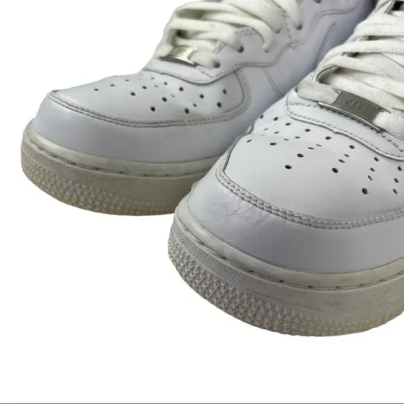 Nike Air Athletic Sports Shoes White Sz 8.5