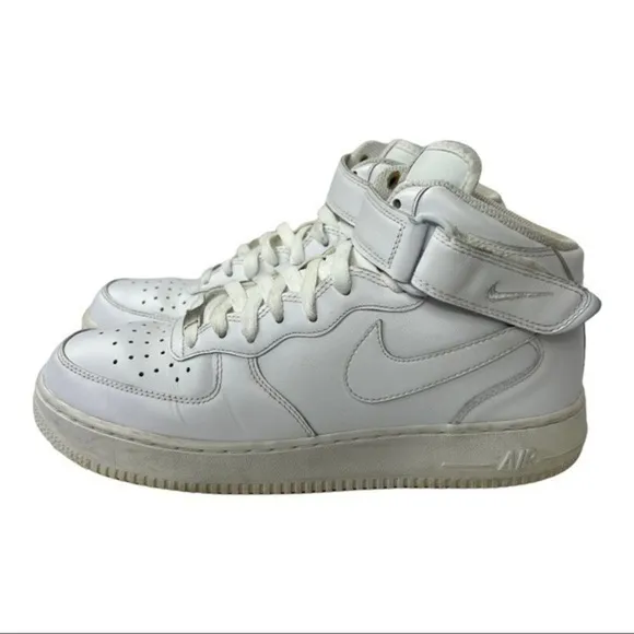 Nike Air Athletic Sports Shoes White Sz 8.5