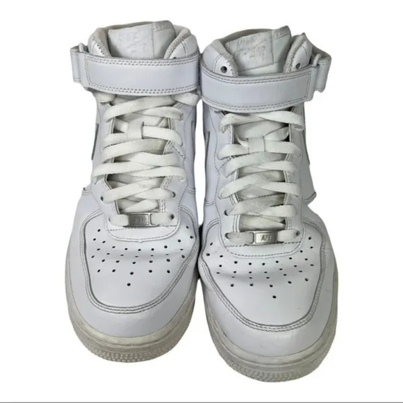 Nike Air Athletic Sports Shoes White Sz 8.5