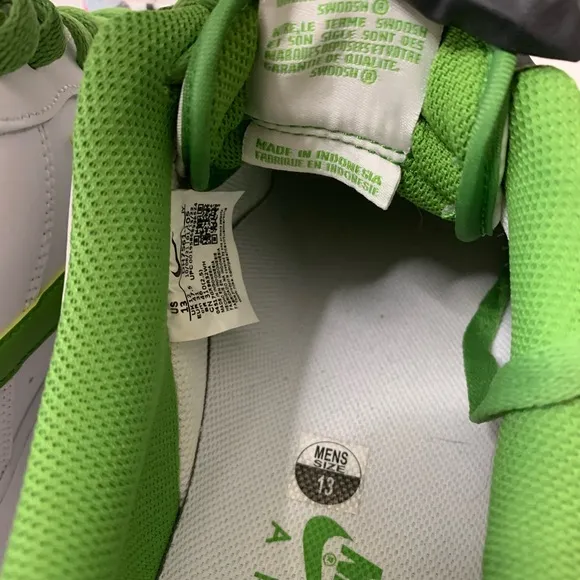 Nike Air Force 1 '07 Shoes &quot;Candy Apple&quot; White Chlorophyll Green DH7561-105