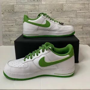 Nike Air Force 1 '07 Shoes &quot;Candy Apple&quot; White Chlorophyll Green DH7561-105