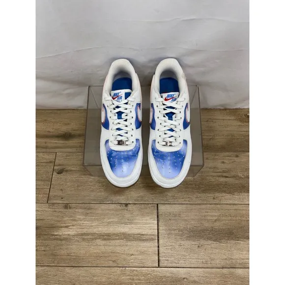 Nike Air Force 1 Low New Jersey Nets Hardwood Classics Size 8 2020 DC1404-100