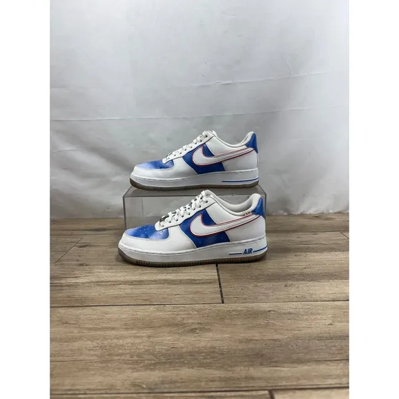 Nike Air Force 1 Low New Jersey Nets Hardwood Classics Size 8 2020 DC1404-100