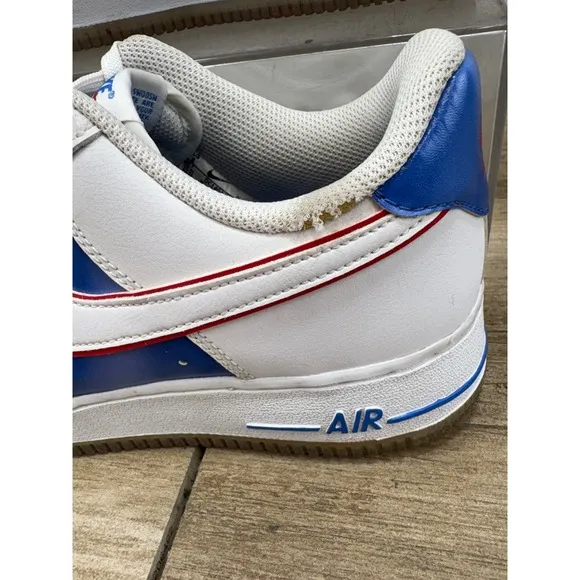 Nike Air Force 1 Low New Jersey Nets Hardwood Classics Size 8 2020 DC1404-100