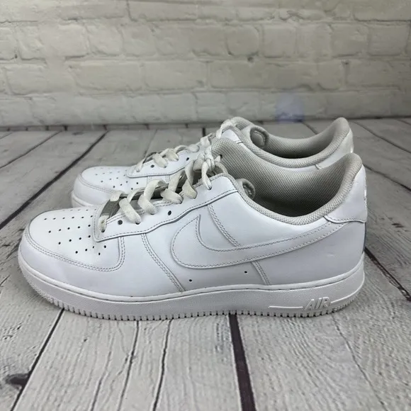 Nike Air Force 1 Low Triple White New‎ Shoes CW2288-111 Men’s Size 13