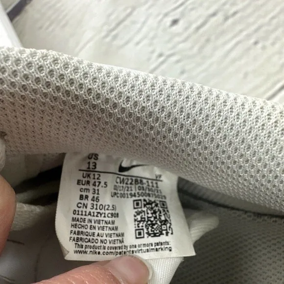 Nike Air Force 1 Low Triple White New‎ Shoes CW2288-111 Men’s Size 13