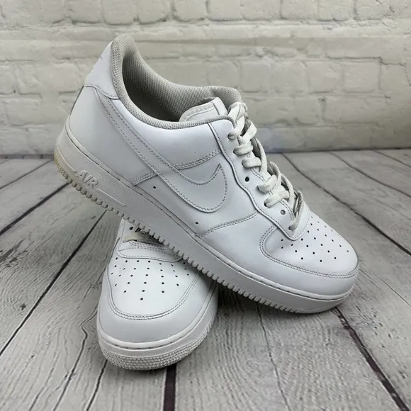 Nike Air Force 1 Low Triple White New‎ Shoes CW2288-111 Men’s Size 13
