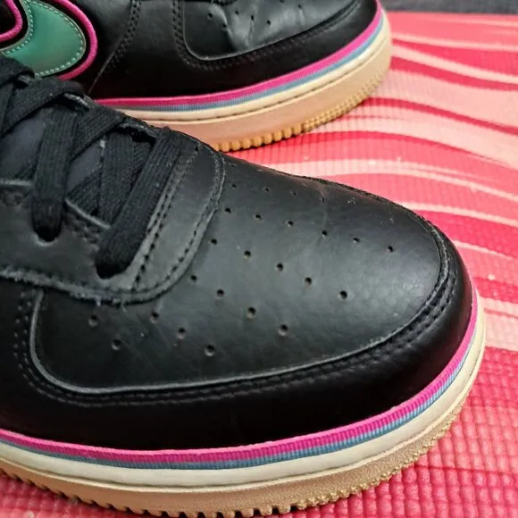 Nike Air Force 1 Lows South Beach Miami Nights Shoes AJ7748-002 Mens Size 11
