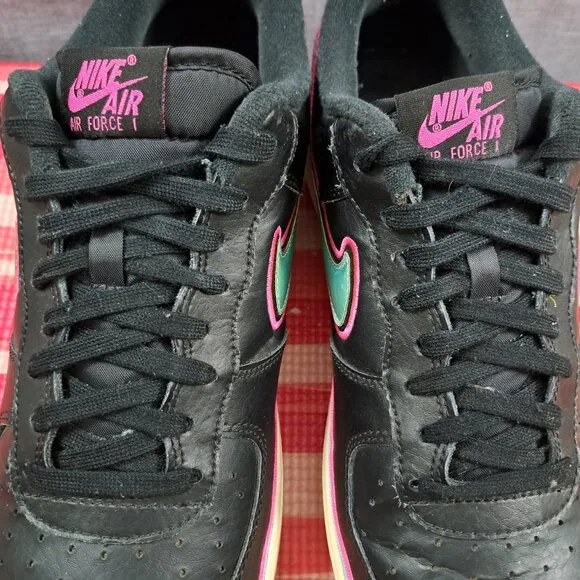 Nike Air Force 1 Lows South Beach Miami Nights Shoes AJ7748-002 Mens Size 11