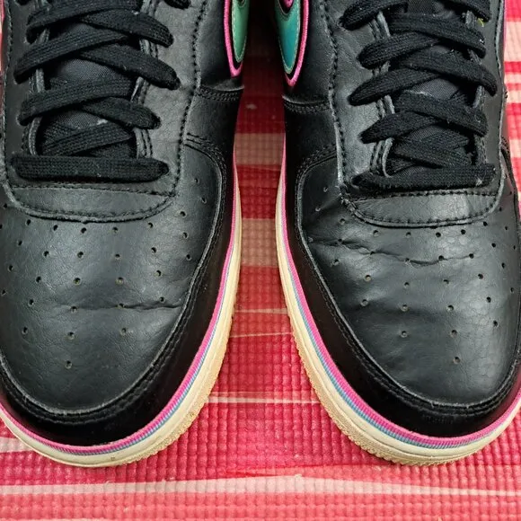 Nike Air Force 1 Lows South Beach Miami Nights Shoes AJ7748-002 Mens Size 11