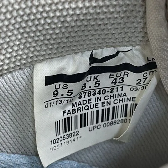 Nike Air Force 1 Premium Jones Beach Sneakers Shoes Men's 9.5