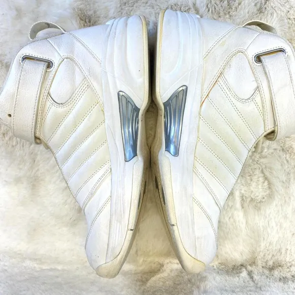 Nike Air Force Mens Shoes Athletic Sport Sz 9 White High Top Sneakers 313571-101