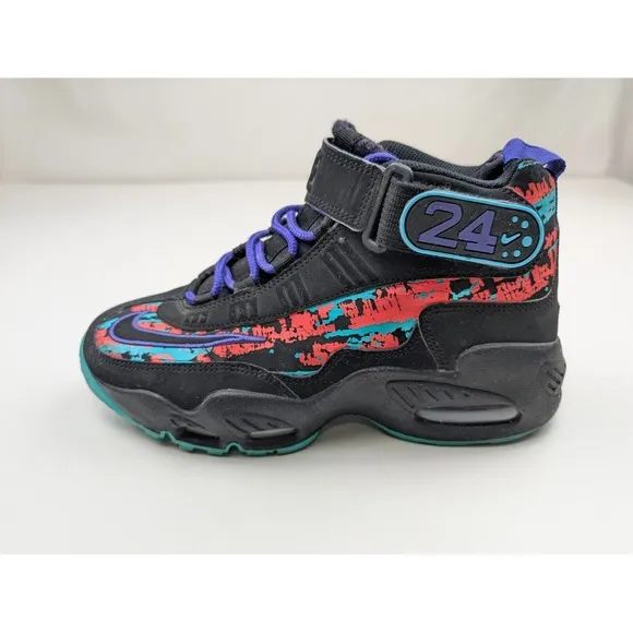 Nike Air Griffey Max 1 354912-014 Men's US 7 South Beach Shoes Hyper Jade Black