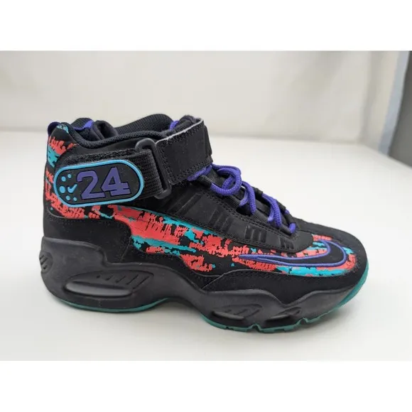 Nike Air Griffey Max 1 354912-014 Men's US 7 South Beach Shoes Hyper Jade Black