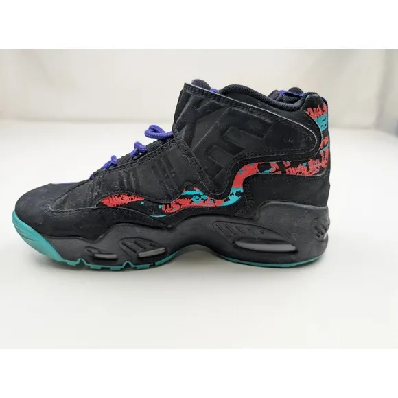 Nike Air Griffey Max 1 354912-014 Men's US 7 South Beach Shoes Hyper Jade Black