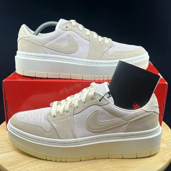 Nike Air Jordan 1 Elevate Low Shoes 'Sail' DH7004-101 Women's Size 11.5/Men's 10
