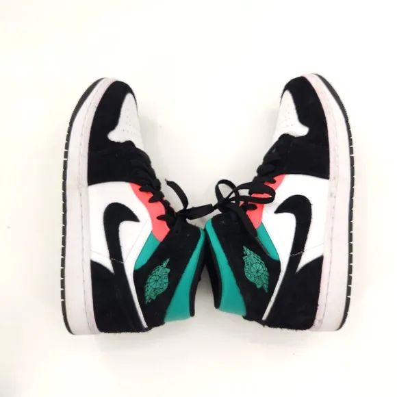 Nike Air Jordan 1 Mid SE South Beach Retro Shoes Women Size 9 Men 7.5 852542-116