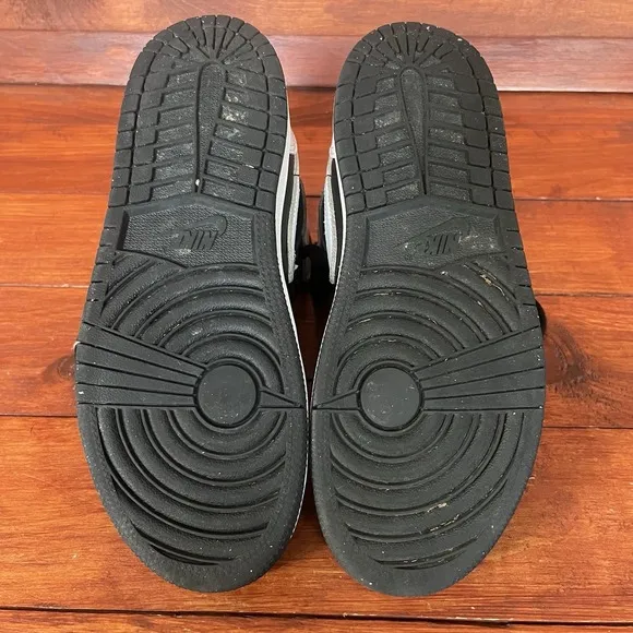 Nike Air Jordan 1 Retro Black White Boys Size 3Y Shoes Reverse Panda FD1412-010