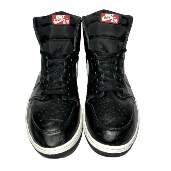 Nike Air Jordan 1 Retro High OG YIN YANG Black Sneakers Shoes * Size 18 * RARE!