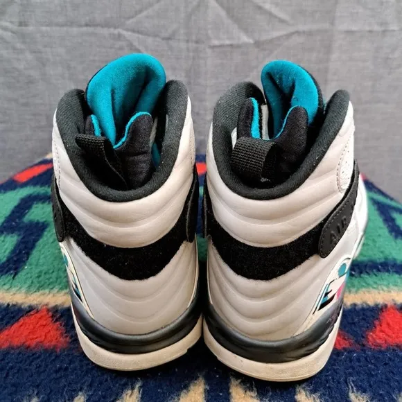 Nike Air Jordan 8 Retro South Beach 305381-113 Size 9 Men's Shoes