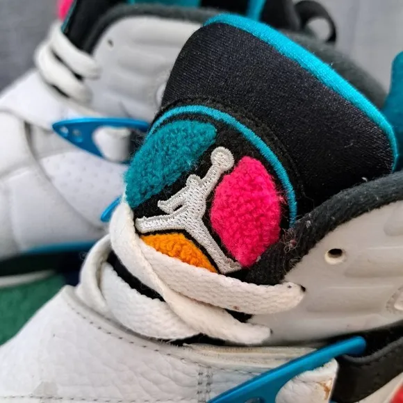 Nike Air Jordan 8 Retro South Beach 305381-113 Size 9 Men's Shoes