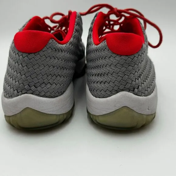NIKE AIR JORDAN | Men's 9.5 Wolf Grey Basketball Athletic Shoes Sneakers Low Top