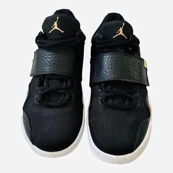 NIKE Air Jordans Men's Jordan J23 Black Gold Men Basketball Shoes Sport Sneakers