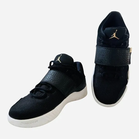 NIKE Air Jordans Men's Jordan J23 Black Gold Men Basketball Shoes Sport Sneakers