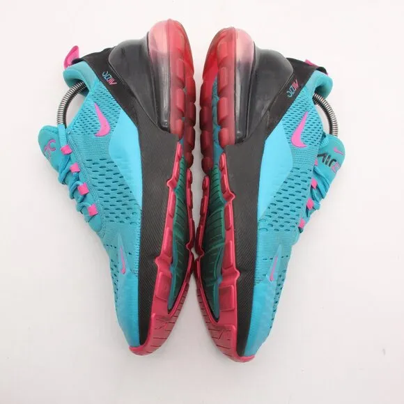 Nike Air Max 270 South Beach Mens Size 9 Shoes Blue Black BV6078-400
