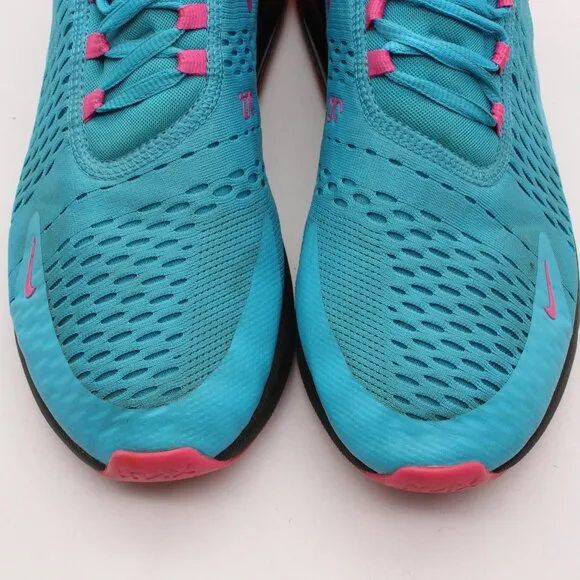 Nike Air Max 270 South Beach Mens Size 9 Shoes Blue Black BV6078-400