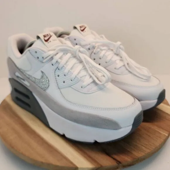 Nike Air Max 90 LV8 White Photon Dust Multi-Color Women's 12