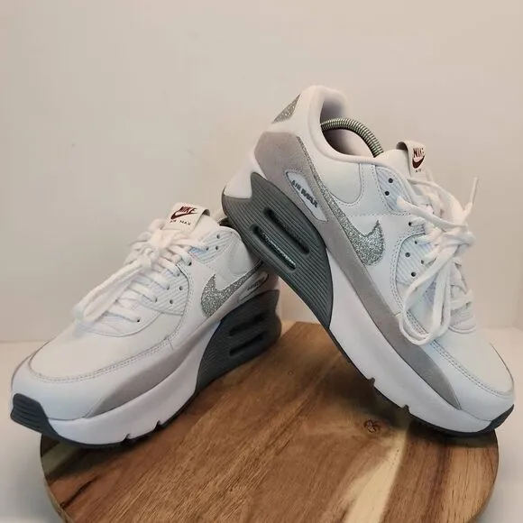 Nike Air Max 90 LV8 White Photon Dust Multi-Color Women's 12