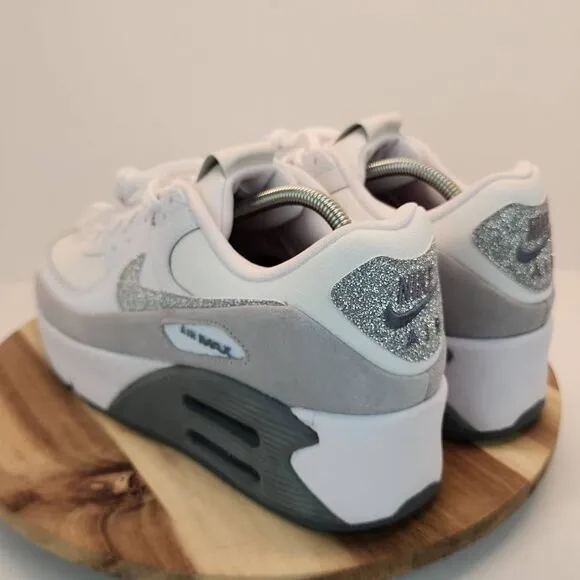 Nike Air Max 90 LV8 White Photon Dust Multi-Color Women's 12