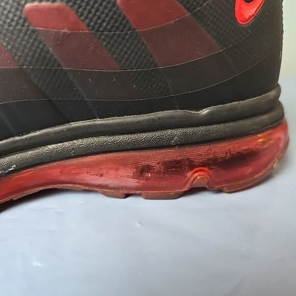 Nike Air Max 95  BB‎ Black Sport Red 511307-061 Size 10.5 Mens Shoes