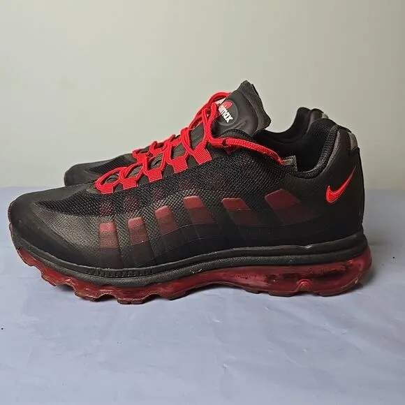 Nike Air Max 95  BB‎ Black Sport Red 511307-061 Size 10.5 Mens Shoes