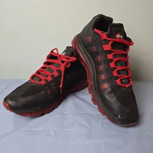 Nike Air Max 95  BB‎ Black Sport Red 511307-061 Size 10.5 Mens Shoes