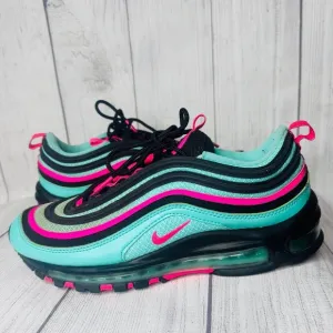 Nike Air Max 97 Hyper Turquoise South Beach Mens Shoes CU4877-300 Size 8