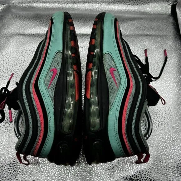 Nike‎ Air Max 97 Hyper Turquoise South Beach Men's Shoes CU4877-300 Size 9.5
