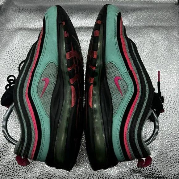 Nike‎ Air Max 97 Hyper Turquoise South Beach Men's Shoes CU4877-300 Size 9.5