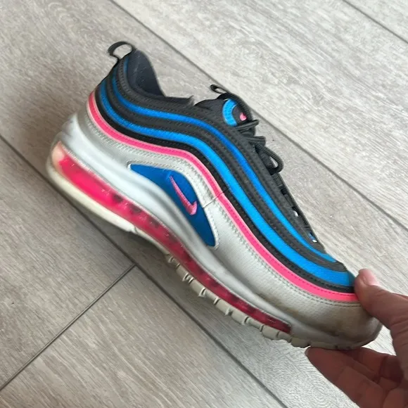 Nike air max 97 Multicolor pink blast Athletic Sneakers 6y