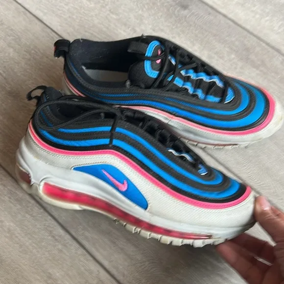Nike air max 97 Multicolor pink blast Athletic Sneakers 6y