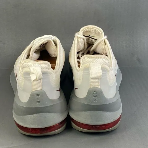 Nike Air Max Axis White Cool Grey sneaker shoes mens size 11.5
