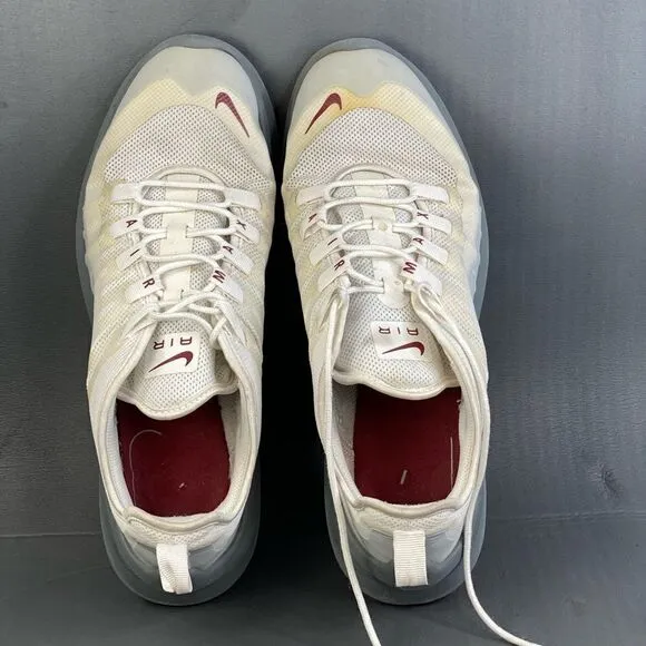 Nike Air Max Axis White Cool Grey sneaker shoes mens size 11.5
