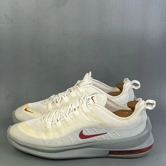 Nike Air Max Axis White Cool Grey sneaker shoes mens size 11.5