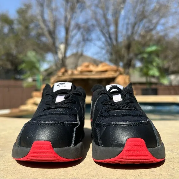 Nike Air Max Excee TD Black Sport &amp; Red - Toddler Size 9C (CD6893-016)