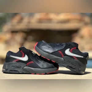Nike Air Max Excee TD Black Sport &amp; Red - Toddler Size 9C (CD6893-016)