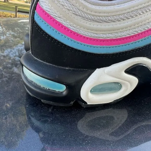 NIKE AIR MAX PLUS 97 MIAMI SOUTH BEACH SHOES SIZE 11 MENS AV7936-101 SNEAKERS